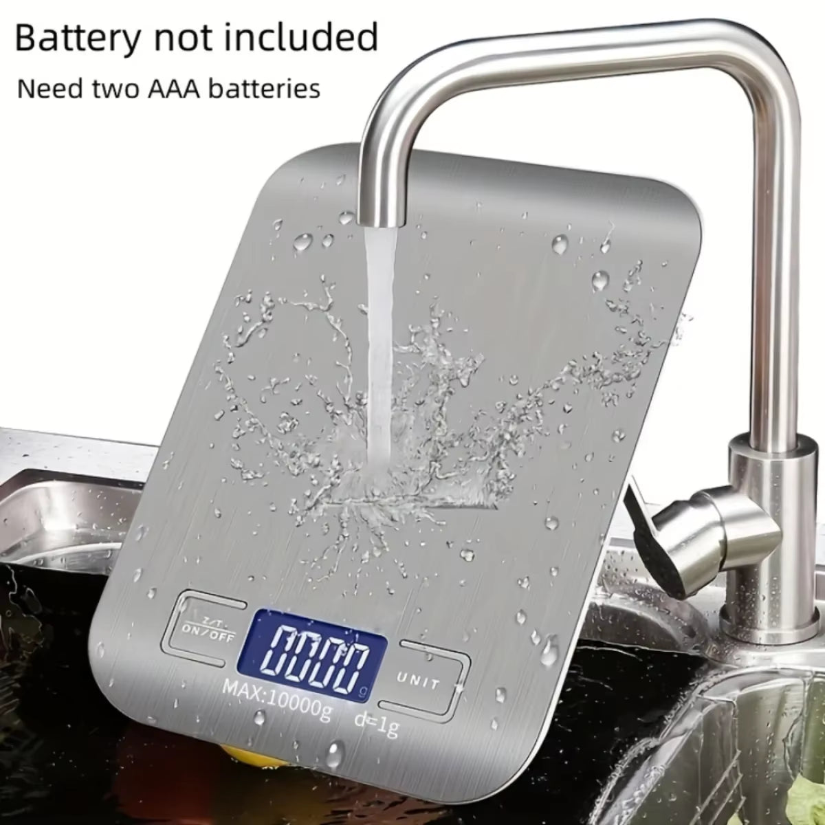Kitchen Scale Waterproof Digital